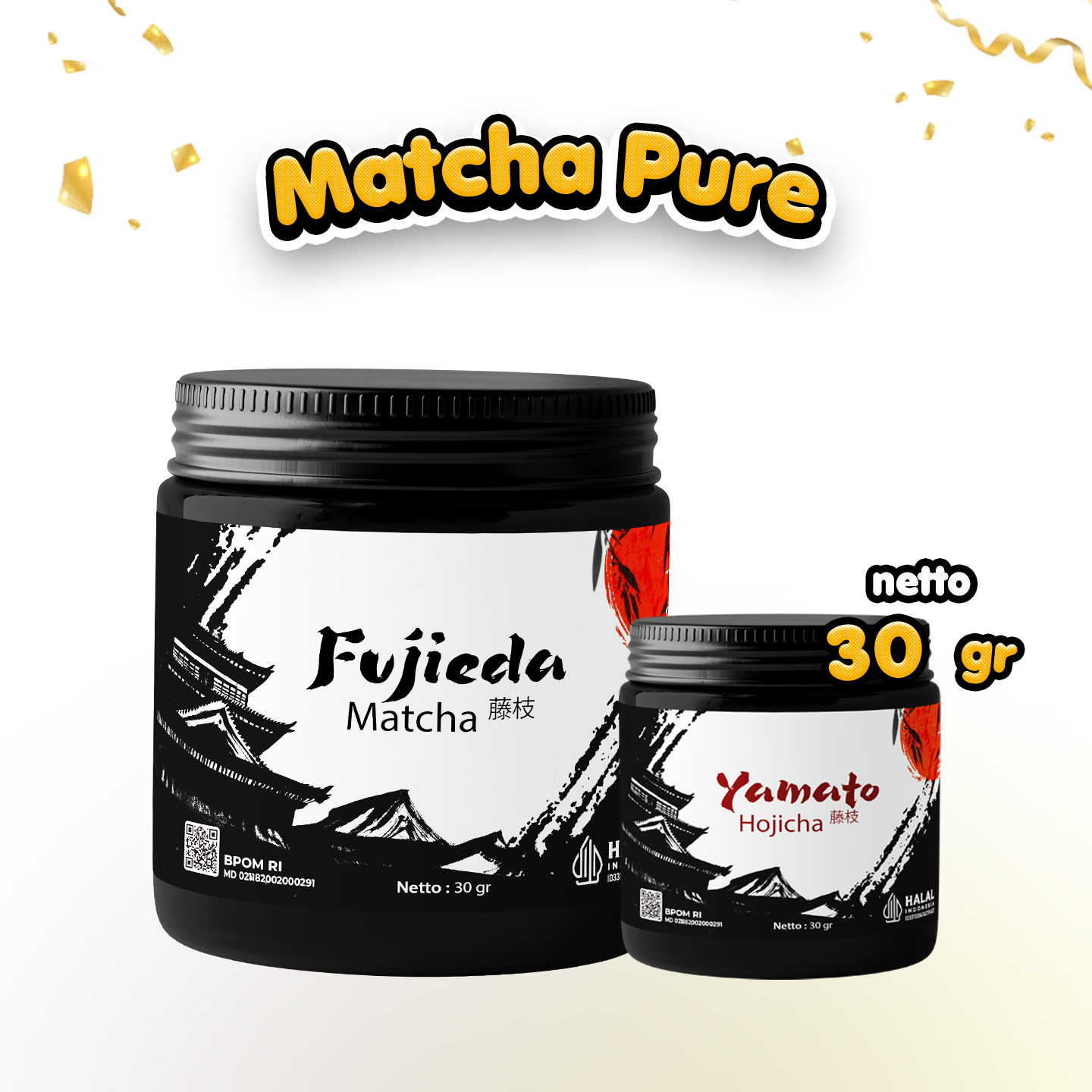 MATCHA-AAAA.jpg Matcha Pure Powder, Bubuk Matcha Murni kemasan 30 gram - Gambar 1