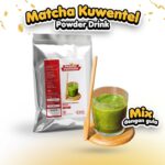 Powder Matcha Kuwentel , Bubuk Minuman Es Matcha Kental Manis