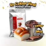 Powder Es Coklat Viral , Minuman Bubuk , Chocolate Powder Drink, Bubuk Cokelat Pekat