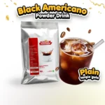 Black Americano Powder, Bubuk Minuman Black Americano, Kopi Hitam