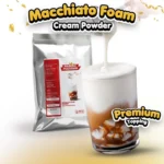 Macchiato Foam Powder , Bubuk Maciato instan, Topping Kopi Minuman