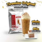 Powder Minuman Tiramissu Original, Bubuk Minuman Rasa Tiramisu, Powder Drink
