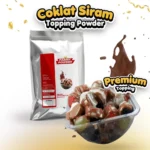 Powder Coklat Siram Buah Viral, Cokelat Kental, Topping Buah