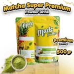 Matcha Super Premium Bubuk Minuman Mads Powder