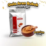 Brown Sugar Bubuk , Gula Aren Semut Kristal, Topping Makanan Minuman