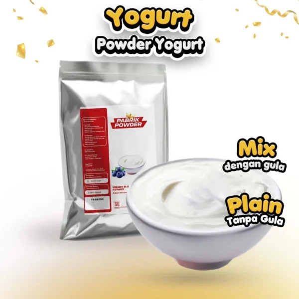 Powder Yogurt , Bubuk Minuman Rasa Yogurt