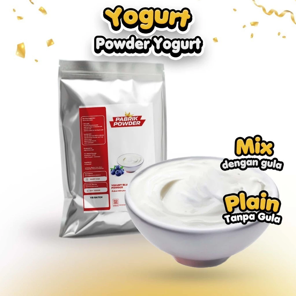 id-11134207-7rbk8-m918yj64l2bx2f1.webp Powder Yogurt , Bubuk Minuman Rasa Yogurt - Gambar 1