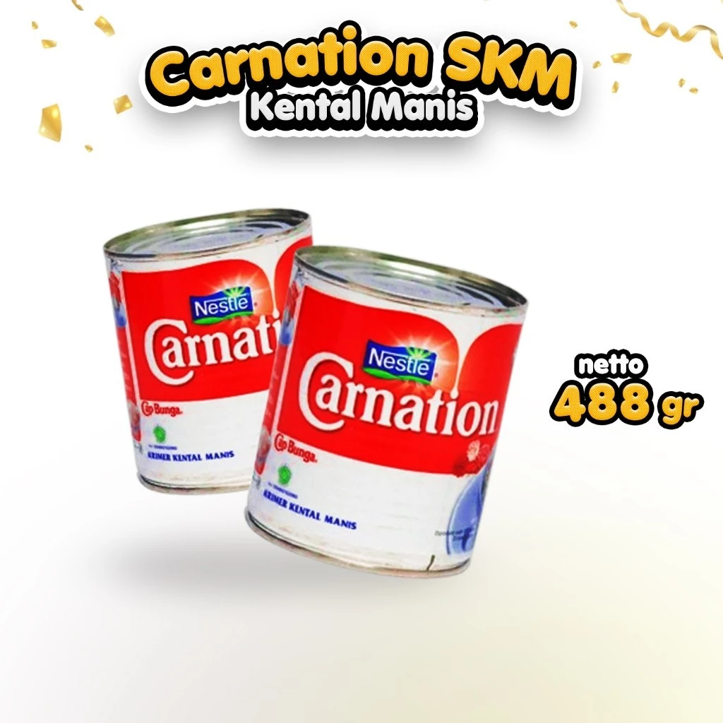id-11134207-7rbkb-m91allj952q91c1.webp SKM Nestle Carnation kemasan kaleng 488 gram, Kental Manis - Gambar 1