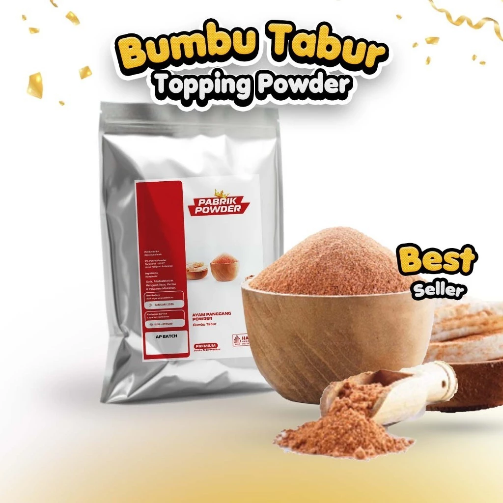 id-11134207-7rbkd-m91avjm90fsy821.webp Powder Bumbu Tabur Makanan Aneka Rasa, Premium Seasoning, Food Flavor - Gambar 1